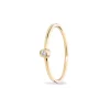 Miss Spring Ring Button Diamant