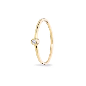 Miss Spring Ring Button Diamant