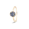 Miss Spring Ring Disc Blauw Saffier