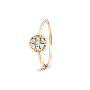 Miss Spring Ring Disc Diamant 7