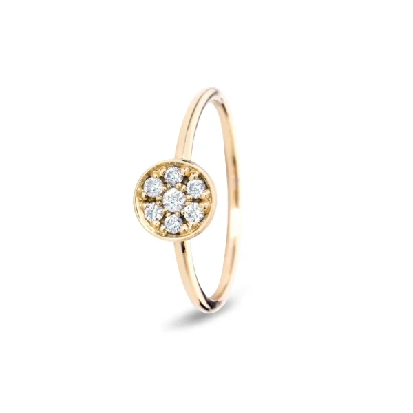 Miss Spring Ring Disc Diamant 7