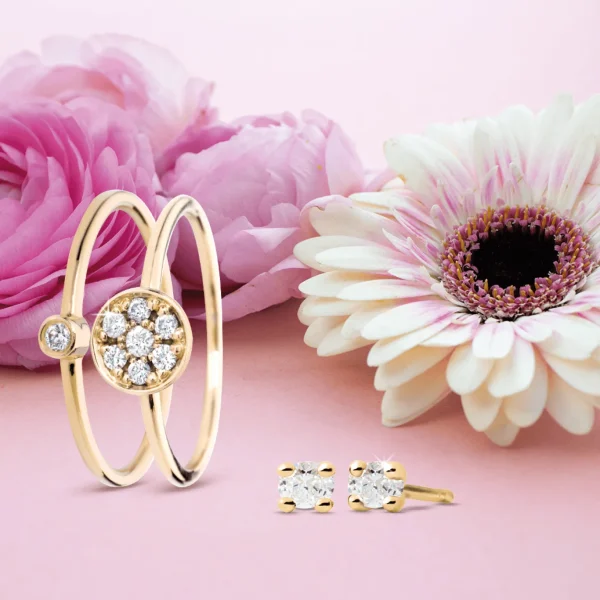 Miss Spring Ring Disc Diamant 7