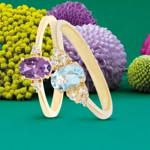 Miss Spring Ring Hannah Amethist MSR584-AM