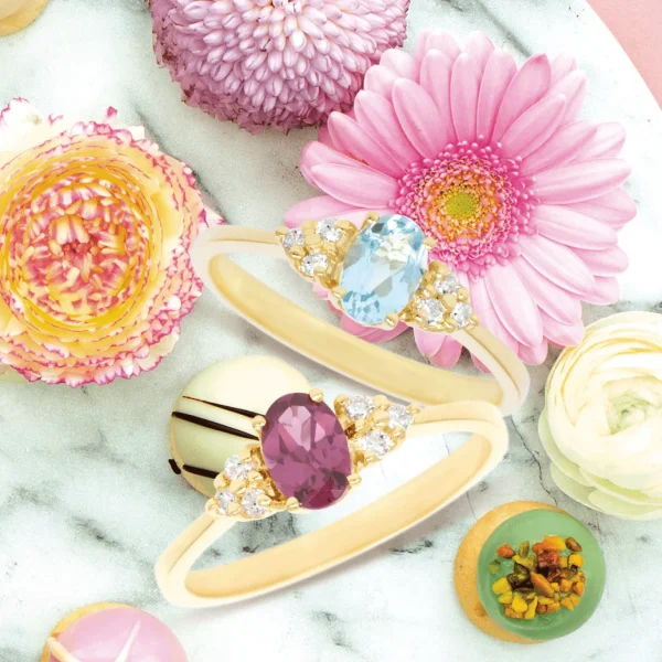 Miss Spring Ring Hannah Rhodoliet MSR584-RH