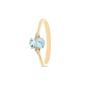 Miss Spring Ring Helena Blauw Topaas MSR583-BT