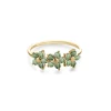 Miss Spring Ring In Full Bloom Leaf Green III MSR730LG3