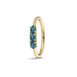 Miss Spring Ring Très London Blauwe Topaas MSR702-LBT