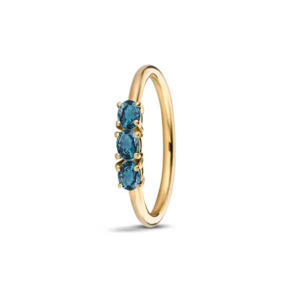 Miss Spring Ring Très London Blauwe Topaas MSR702-LBT
