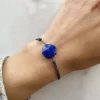 Morganne Bello Armband Suede Blue