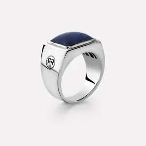 Ring Square Lapis