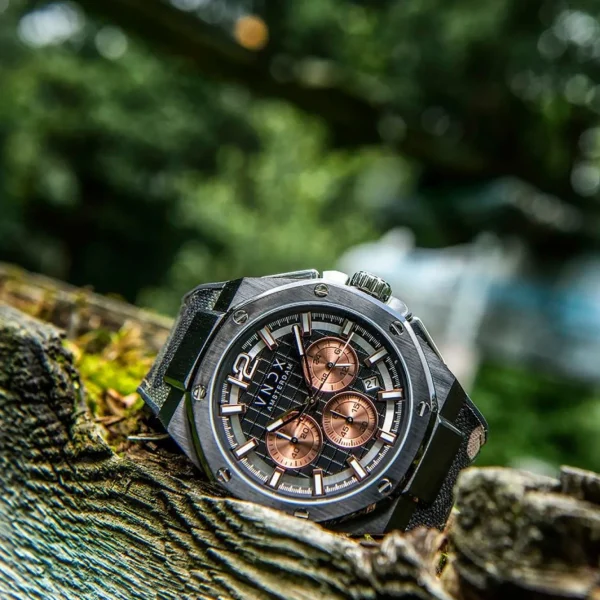 VNDX Horloge LB11899-17 Wise Man Camo Groen