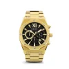 VNDX Horloge MD11885-01 Wise Man Staal Goud Zwart
