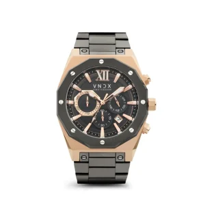 VNDX Horloge MR11885-16 Wise Man Staal Rosé Goud