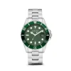 VNDX Horloge MS14750-17 AMS. LXRY. Staal Groen