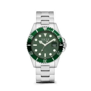 VNDX Horloge MS14750-17 AMS. LXRY. Staal Groen
