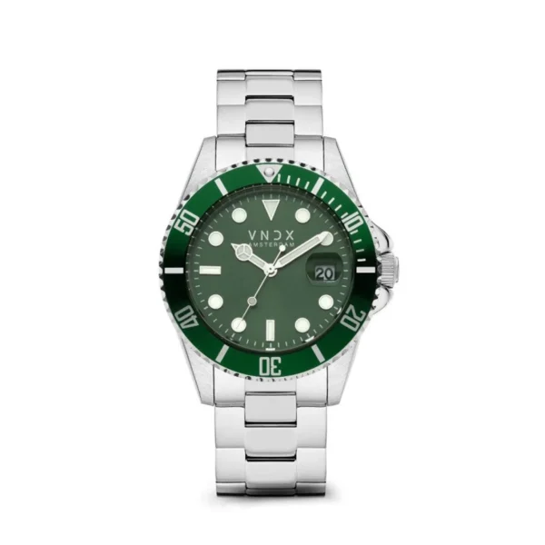 VNDX Horloge MS14750-17 AMS. LXRY. Staal Groen