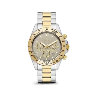 VNDX Horloge MT11535-16 Dark DJ Grijs & Goud