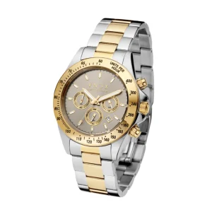 VNDX Horloge MT11535-16 Dark DJ Grijs & Goud