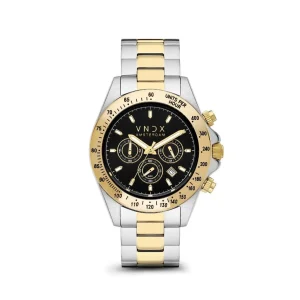 VNDX Horloge MT11535-01 Dark DJ Zwart & Goud